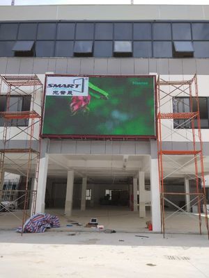Helligkeits-Shenzhen-Fabrik P6 wasserdichte dauerhafte LED hohe Bildschirm-6500mcd im Freien