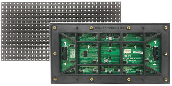 P8 LED IP65 wasserdichten langlebigen Gutes im Freien SMD Punkte LED-Anzeigen-32 im Freien * 16 Dots High Resolution Shenzhen Factory