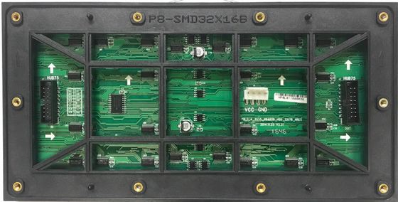 P8 LED IP65 wasserdichten langlebigen Gutes im Freien SMD Punkte LED-Anzeigen-32 im Freien * 16 Dots High Resolution Shenzhen Factory