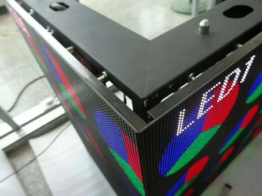 Quadratische Säulen-Art LED belichtete Videonaht-Shenzhen-Fabrik der wand-1.6mm kleine diagonale