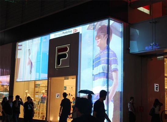 Dots For Shopping Mall Shenzhen-Fabrik der Werbung- im Freientransparente LED des Bildschirm-16384