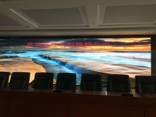 Magnet installieren Innen-Modul-Entschließungs-Shenzhen-Fabrik LED-Bildschirm-AC220V/50Hz 128*64
