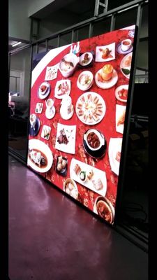 3.456m*2.88m 1920Hz Innen-LED Bildschirm mit Magnet-installierbarer Plastikkabinett-Shenzhen-Fabrik