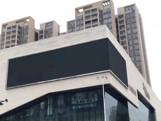 LED Pixel der rechtwinkligen Anzeigen-des Bildschirm-10mm wirft im Freien Shenzhen-Fabrik der Frequenz-60Hz
