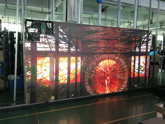 Der Alaunc$würfel-fall Wand-Montage-harten Beanspruchung 8 der Innen-LED Bildschirm-dauerhafte geringen Energie Kilogramms Leistungsaufnahmen-Shenzhen-Fabrik